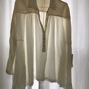 Free people White tunic size s
